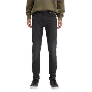 Levis 512 Jeans Mens 32x34 Black Slim Taper Stretch Denim 512 Skinny Fit